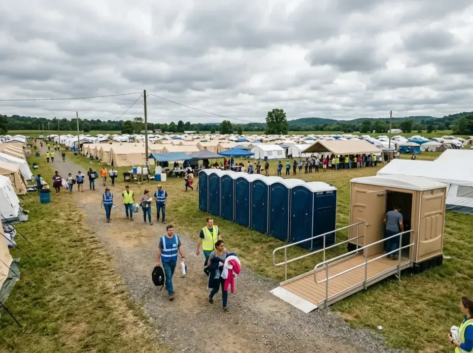 disaster-relief-camp-restrooms-010 — frequently asked questions, Dumpster & Portable Bathrooms Rental in Moosic, PA